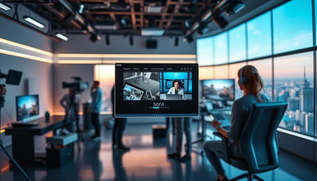 AI video creation with Sora